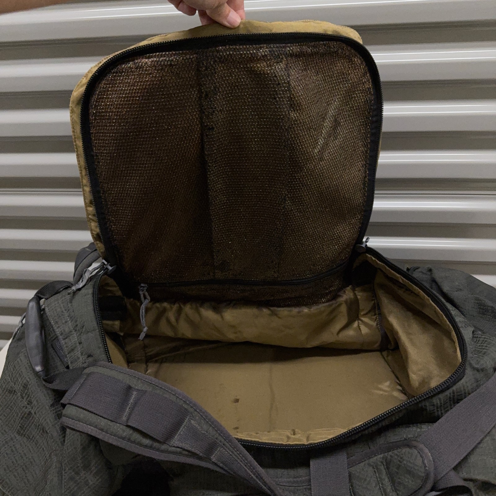 Specialty Defense Systems Liberty Duffel Bag Backpack Large Black Tactical