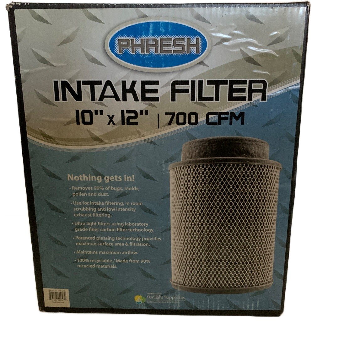 Phresh Intake Filter 10 inch x 12 inch 700 CFM