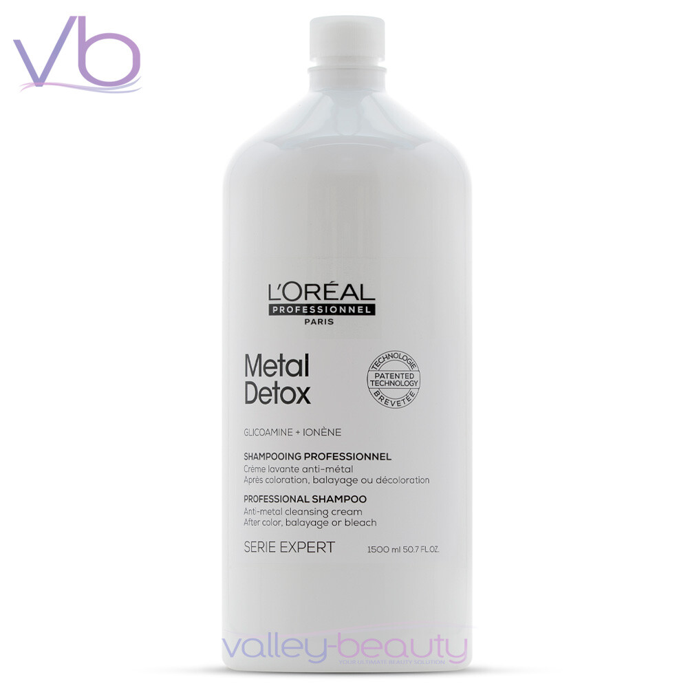 L'OREAL Metal Detox Shampoo | Sulfate-Free Metal Remover for Colored Hair, NEW