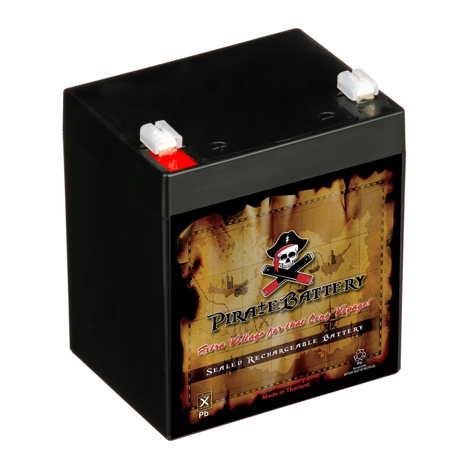 12V 5Ah SLA Replacement Battery for Minimoto/Banzai Submersible Cruiser