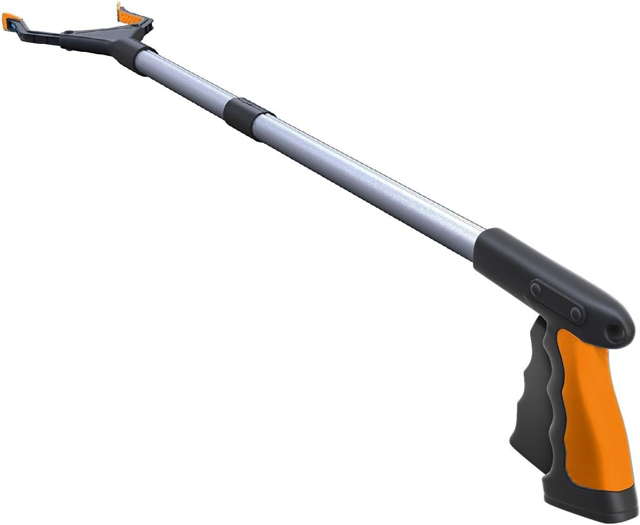 2024 Upgrade PowerGrip T9, Grabber Reacher Tool, 32 Inch (Pack of 1), Orange