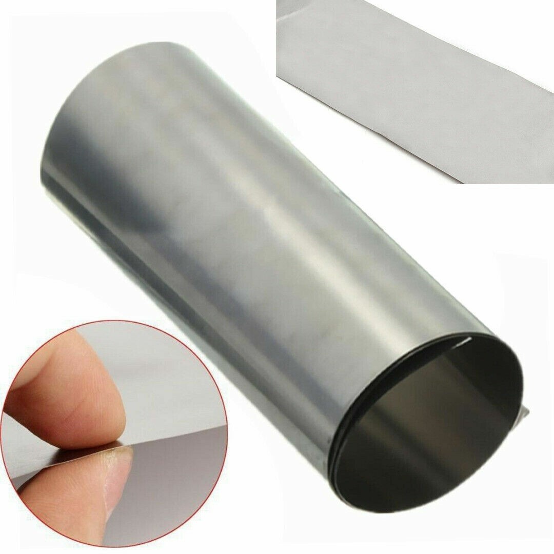 Titanium Ti Thin Plate Sheet Foil TC4 0.1mmx100mmx1000mm Metalworking Supplies y