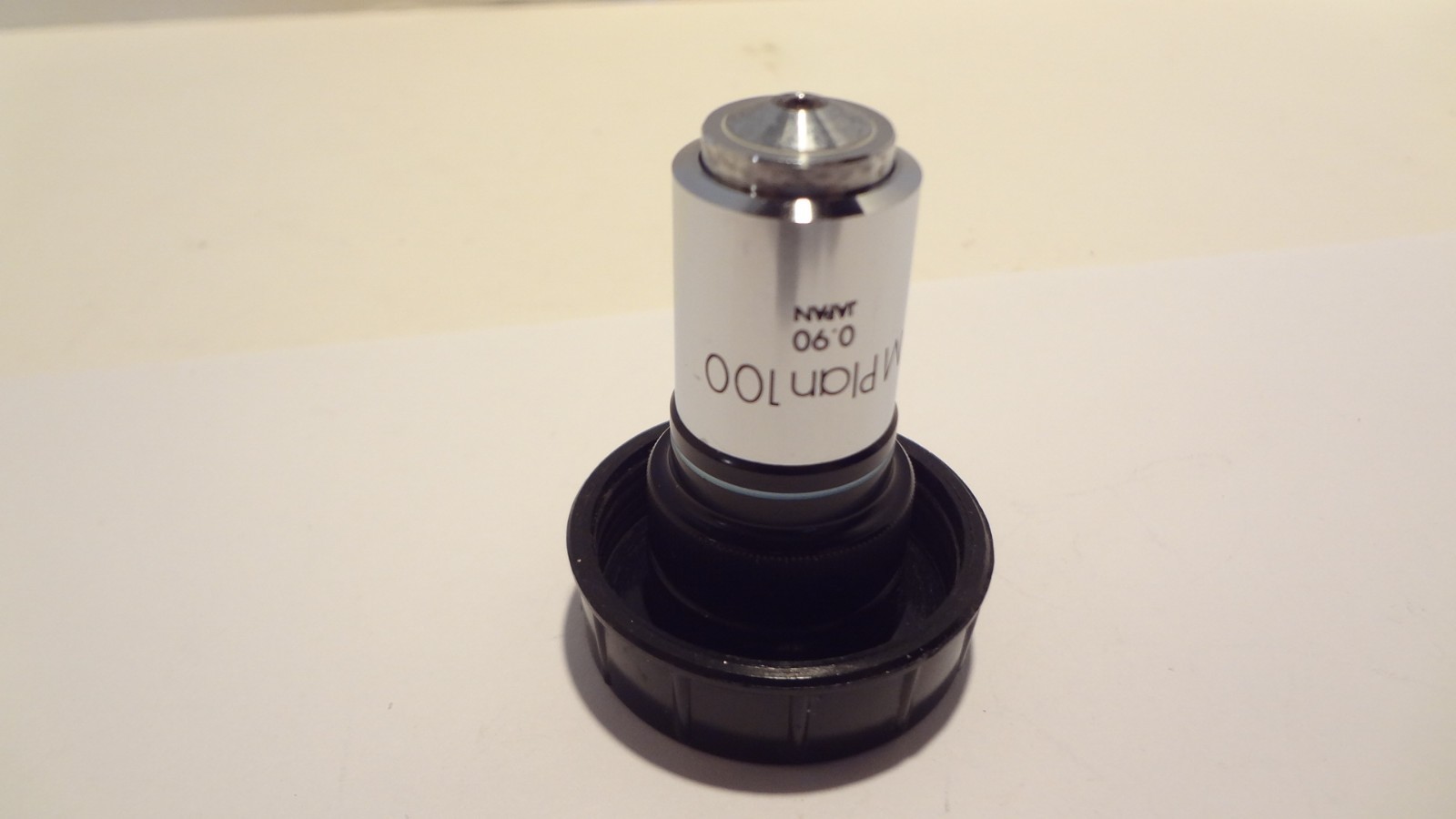 OLYMPUS M PLAN 100X/0.90 REFLECTED LIGHT OBJECTIVE SERIAL NO.407865