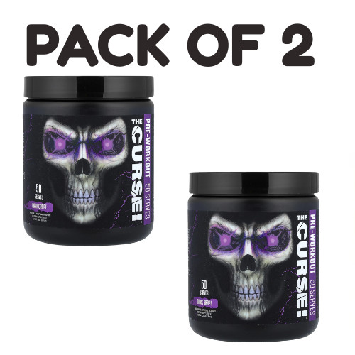 The Curse!®, Pre-Workout, Dark Grape, 8.9 oz (255 g) PACK OF 2