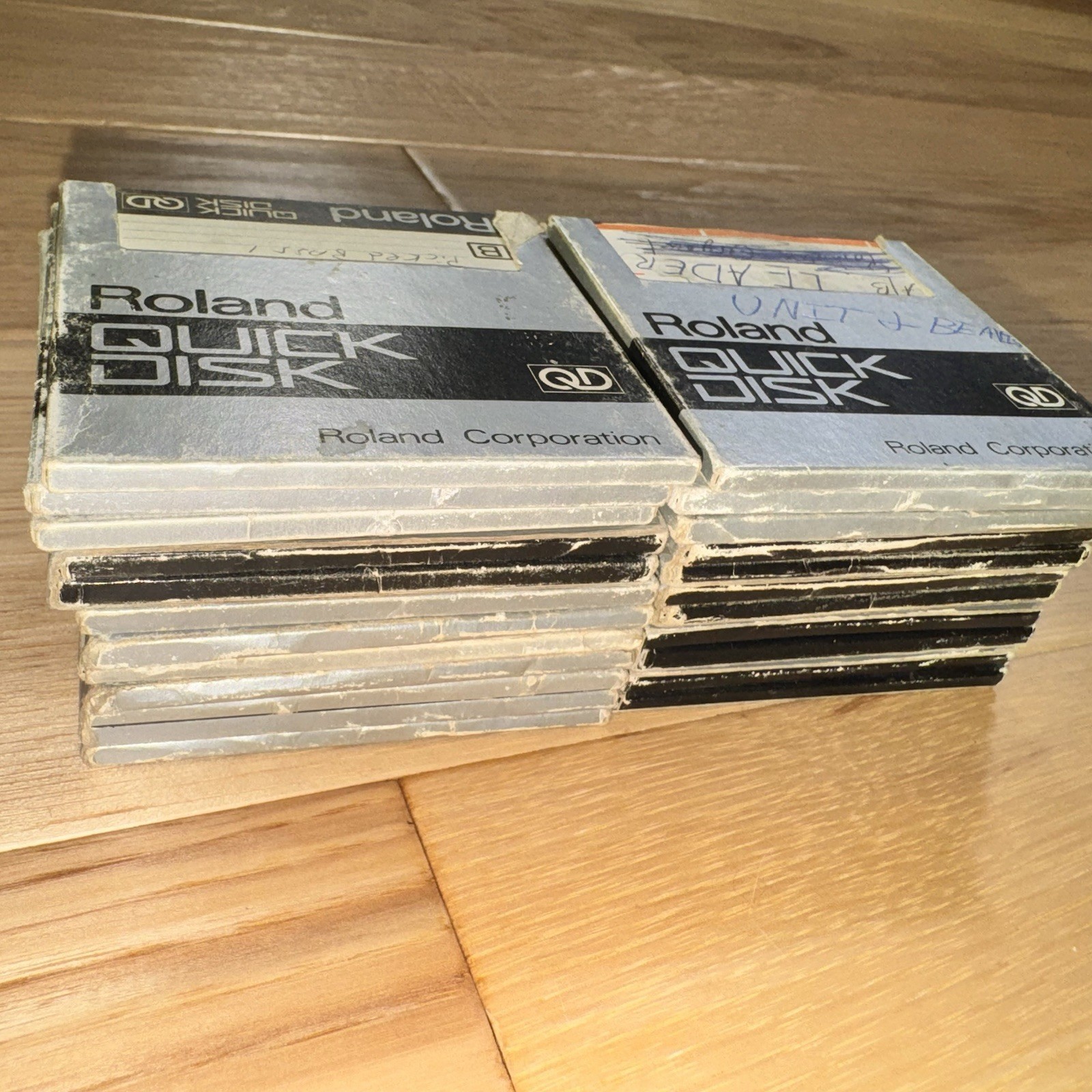 18 Vintage Roland Quick Disk Sound Library Synth, Drum, Organ, Strings Japan