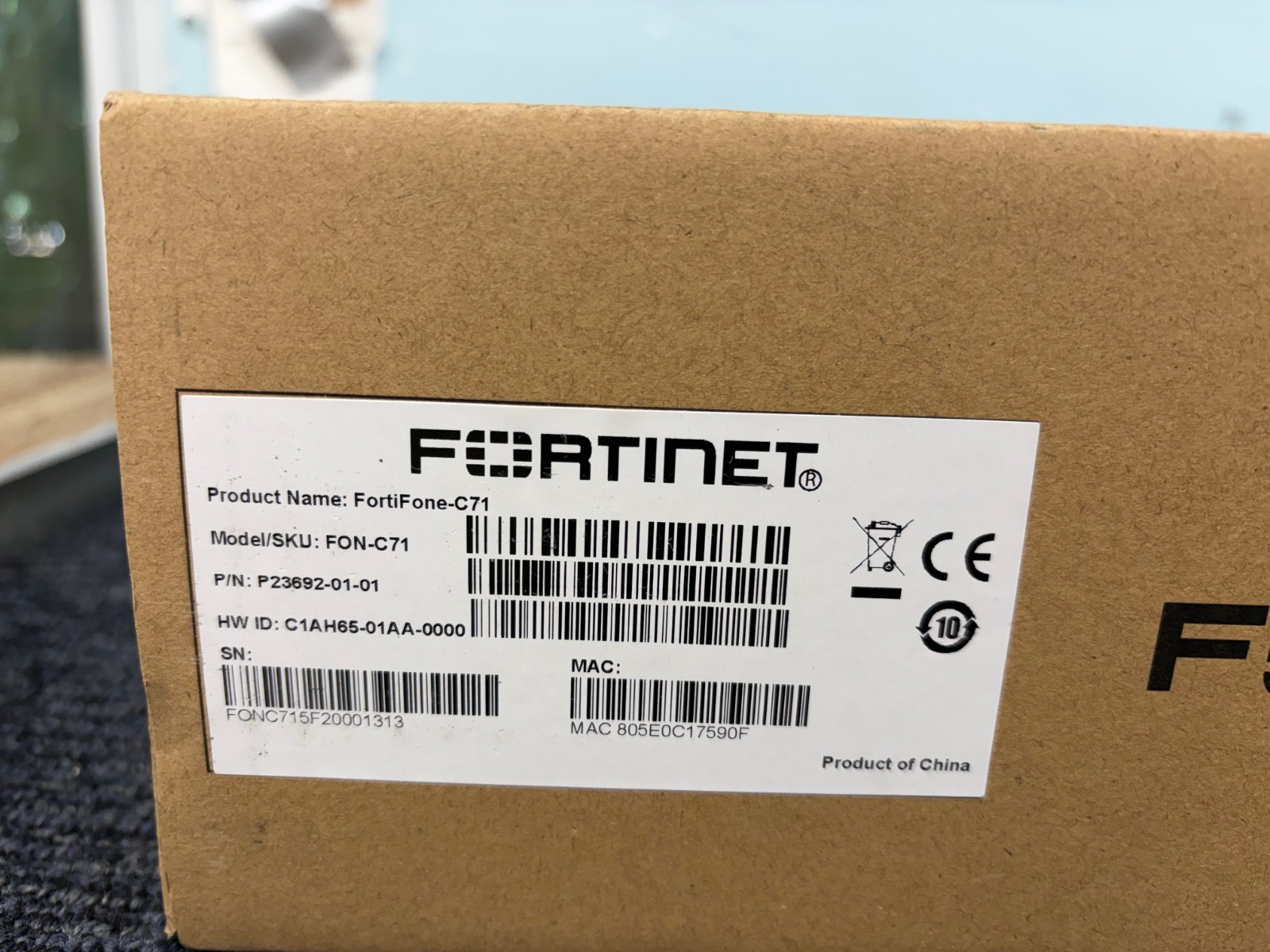 Fortinet FortiFone C71 / FON-C71 HD IP Conference Phone FON-C71
