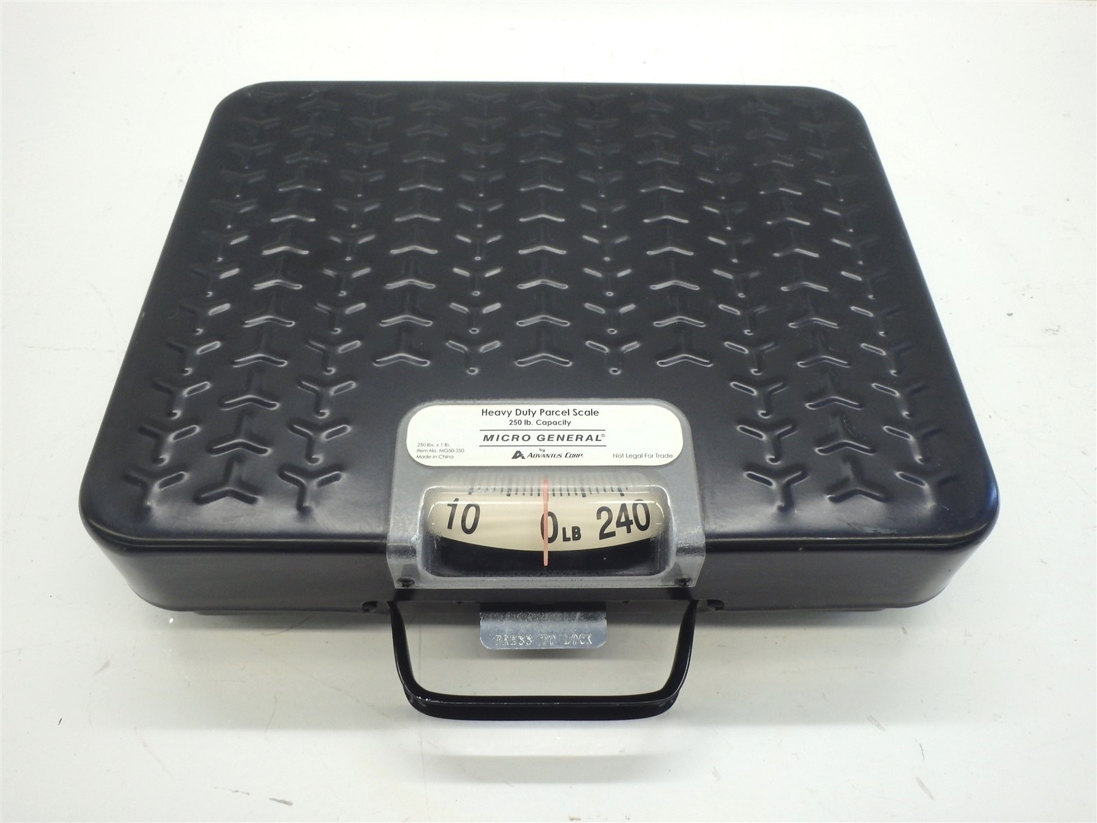 Micro General MG50-250 Heavy Duty Parcel Scale 250 Lbs.