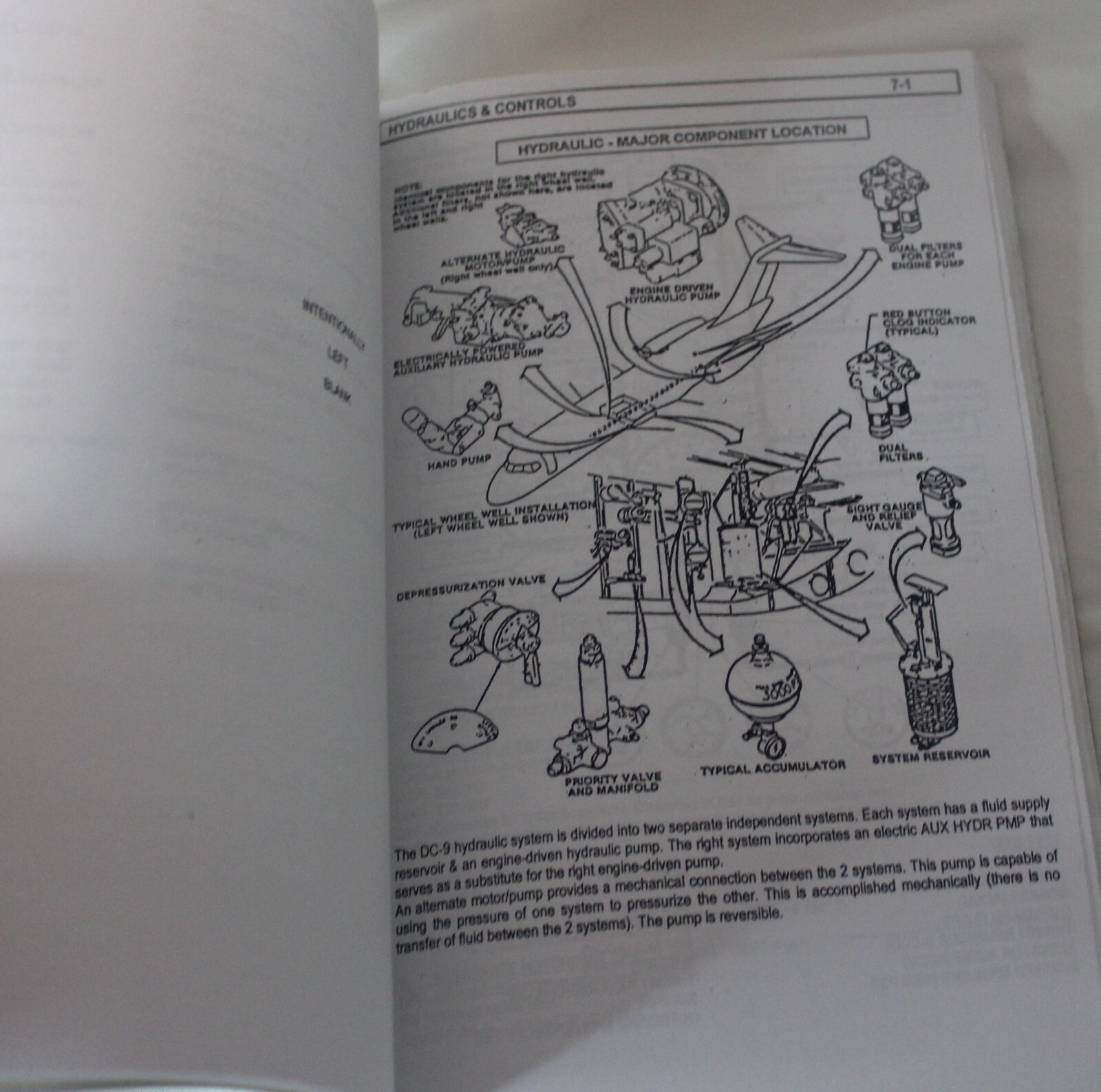 DC-9 Aircraft System Notes Manual Booklet Airplane PB