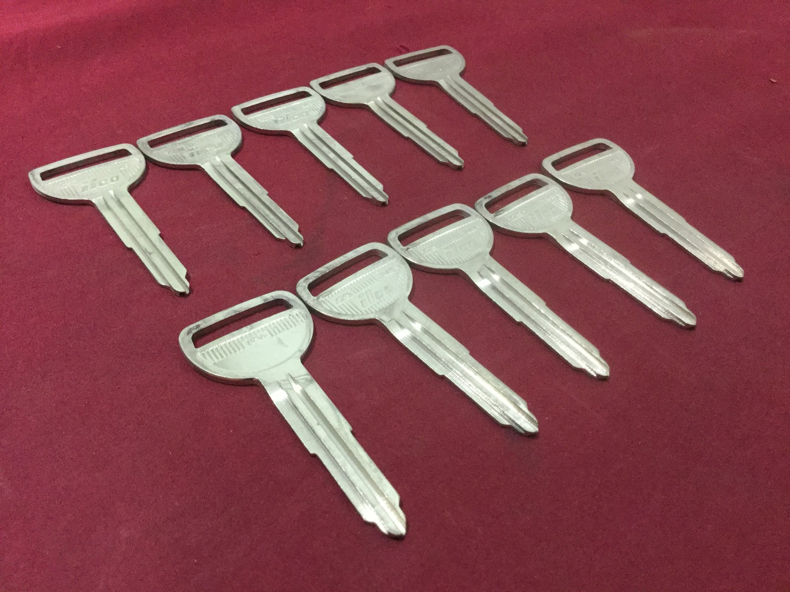 Toyota by Ilco Automotive Key Blanks, Set of 10 - Locksmith
