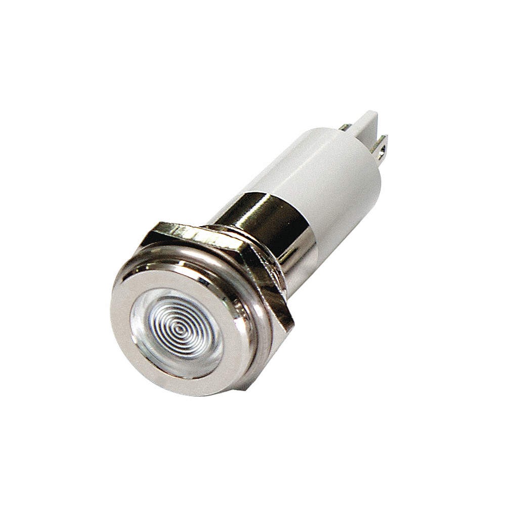 GRAINGER APPROVED 24M136 Flush Panel Light, White, 24 V DC 24M136
