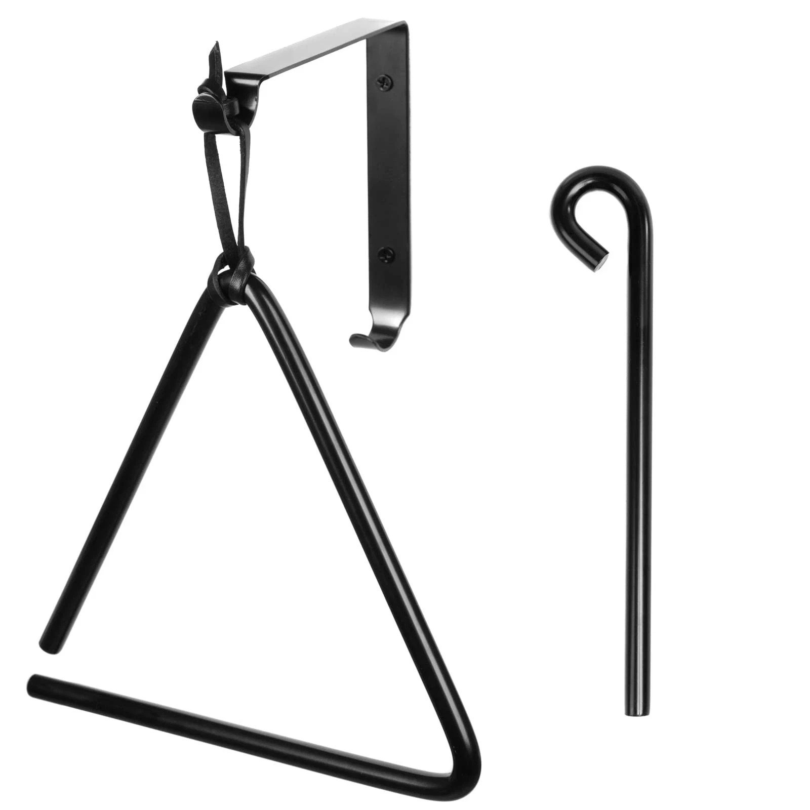 9 Inch Triangle Dinner Bell Hunging Bell Percussion Triangle bell With Strike...