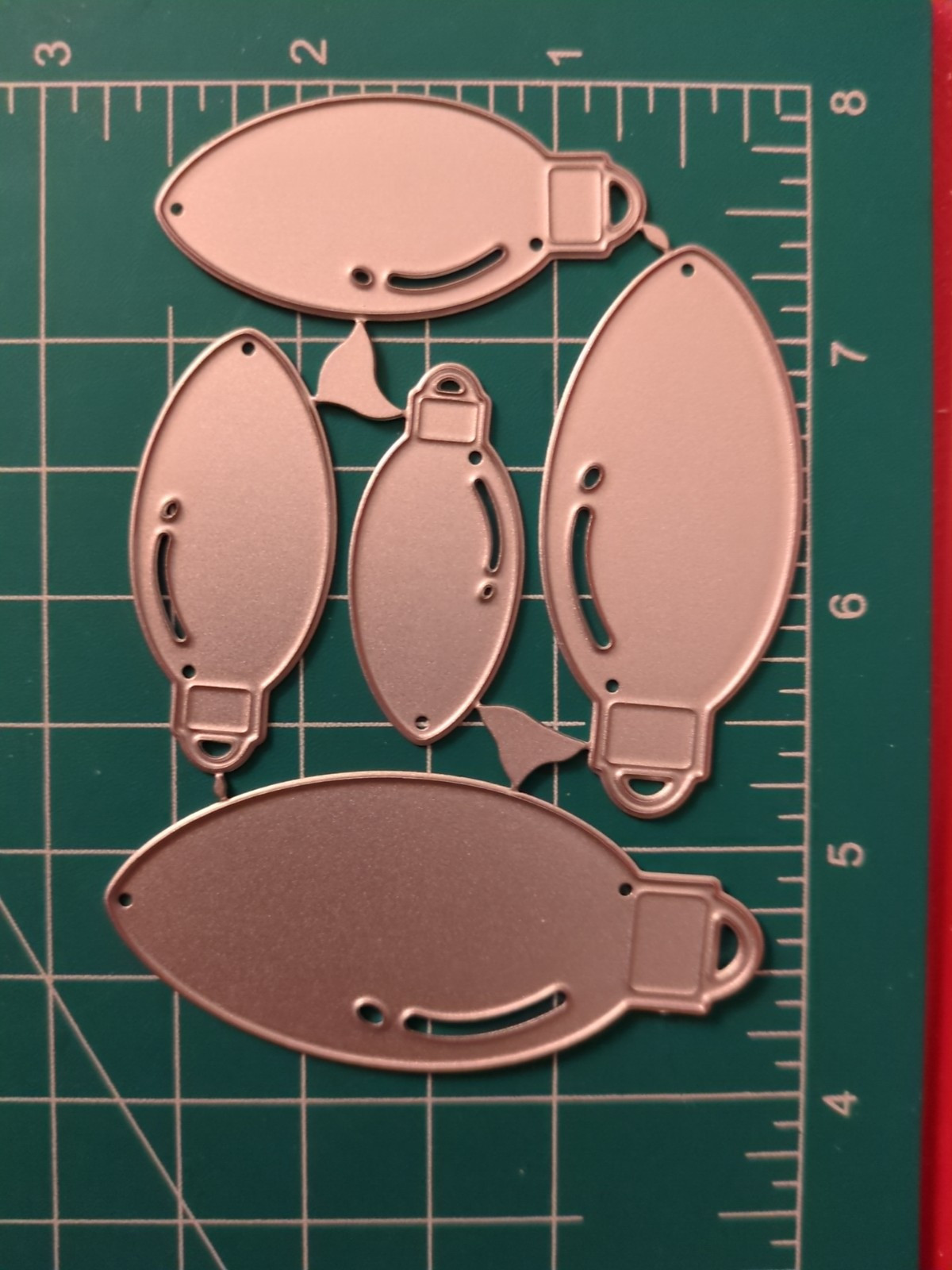 Thin Metal Die Cut Tool 4 Sizzix Hanging Christmas Tree Lights This Little Mine