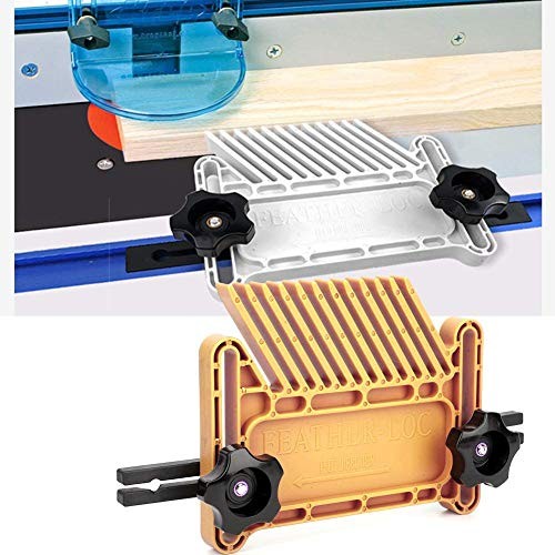 Universal Featherboard Attachment, Dual Stackable Multi-Functional Woodworking