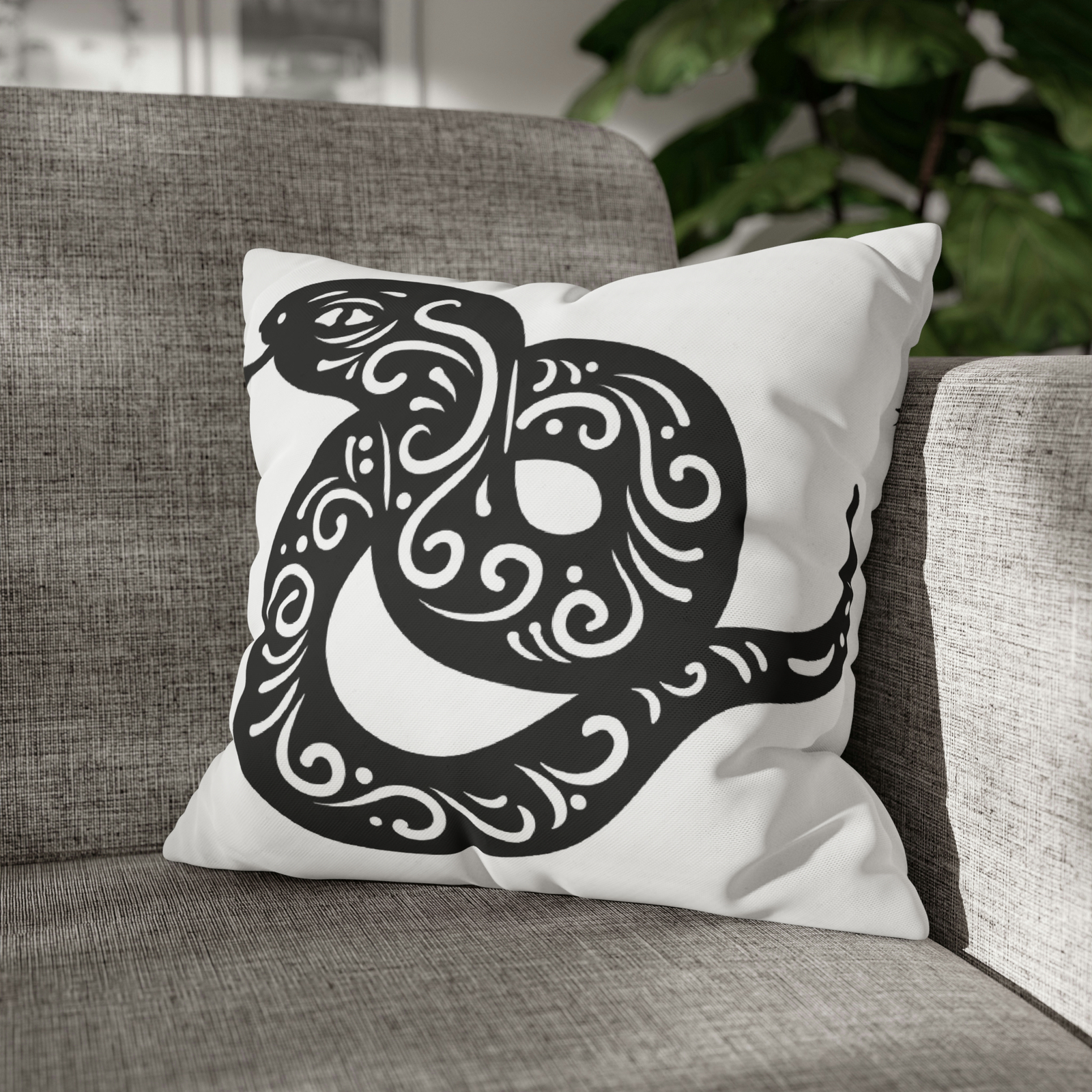 CUSHION COVER PILLOW CASE|CHINESE NEW YEAR OF THE SNAKE #2