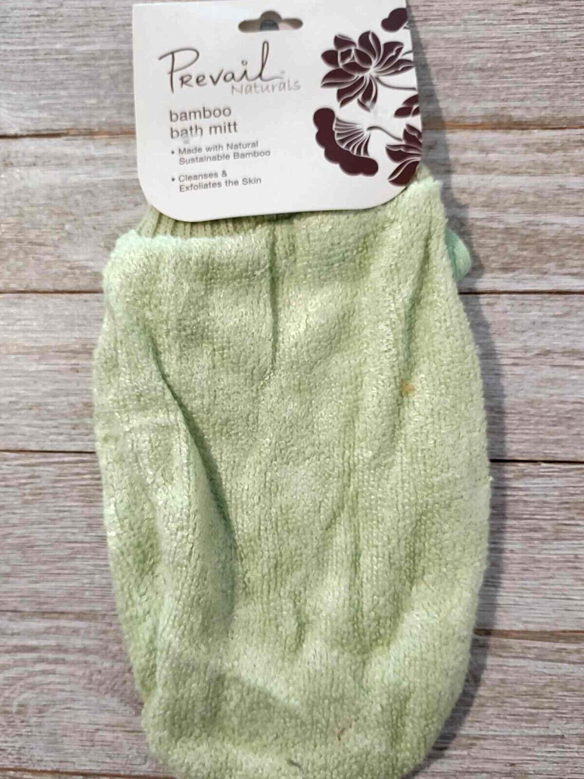 Prevail Naturals Bamboo Bath Mitt