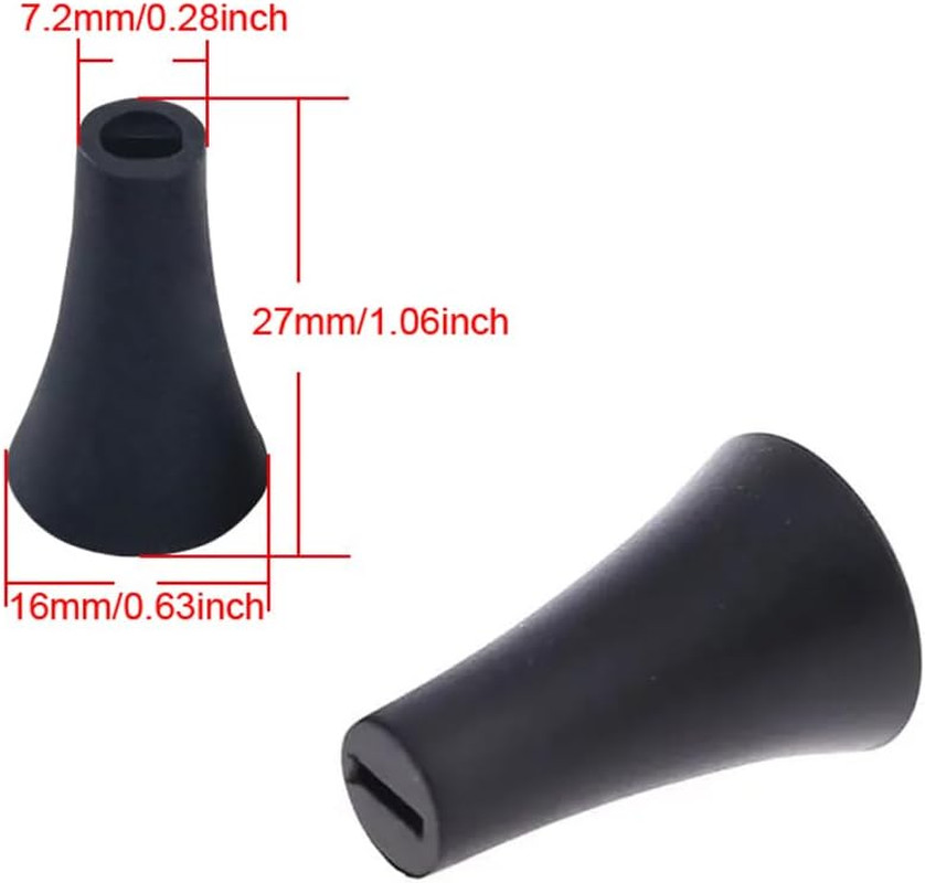 8 Pack Rubber Cap Silicone Tips Replacement Parts Piece for RAM X-Grip Mount Sta