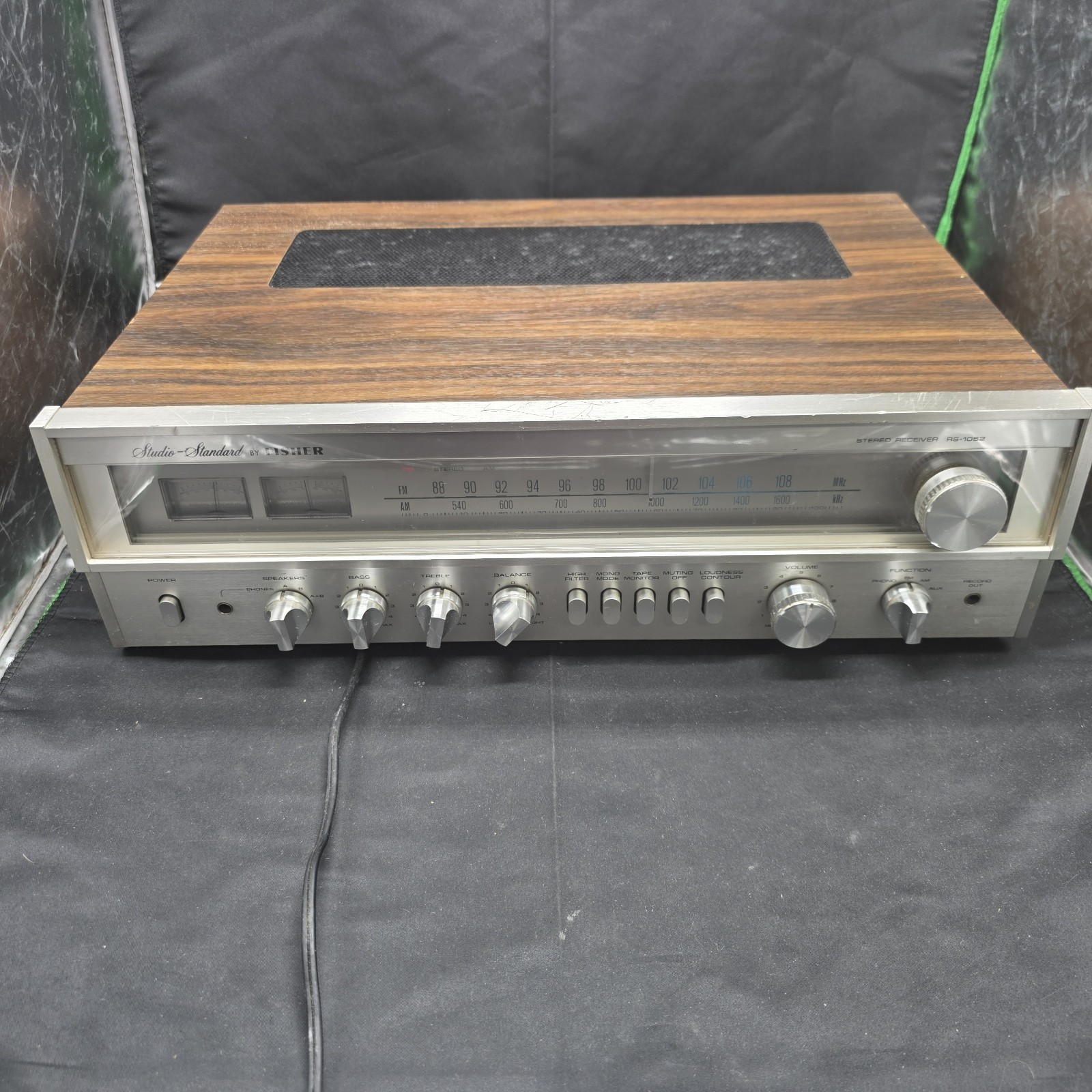 Vintage 1970s FISHER Stereo Receiver RS-1052 Made in Japan