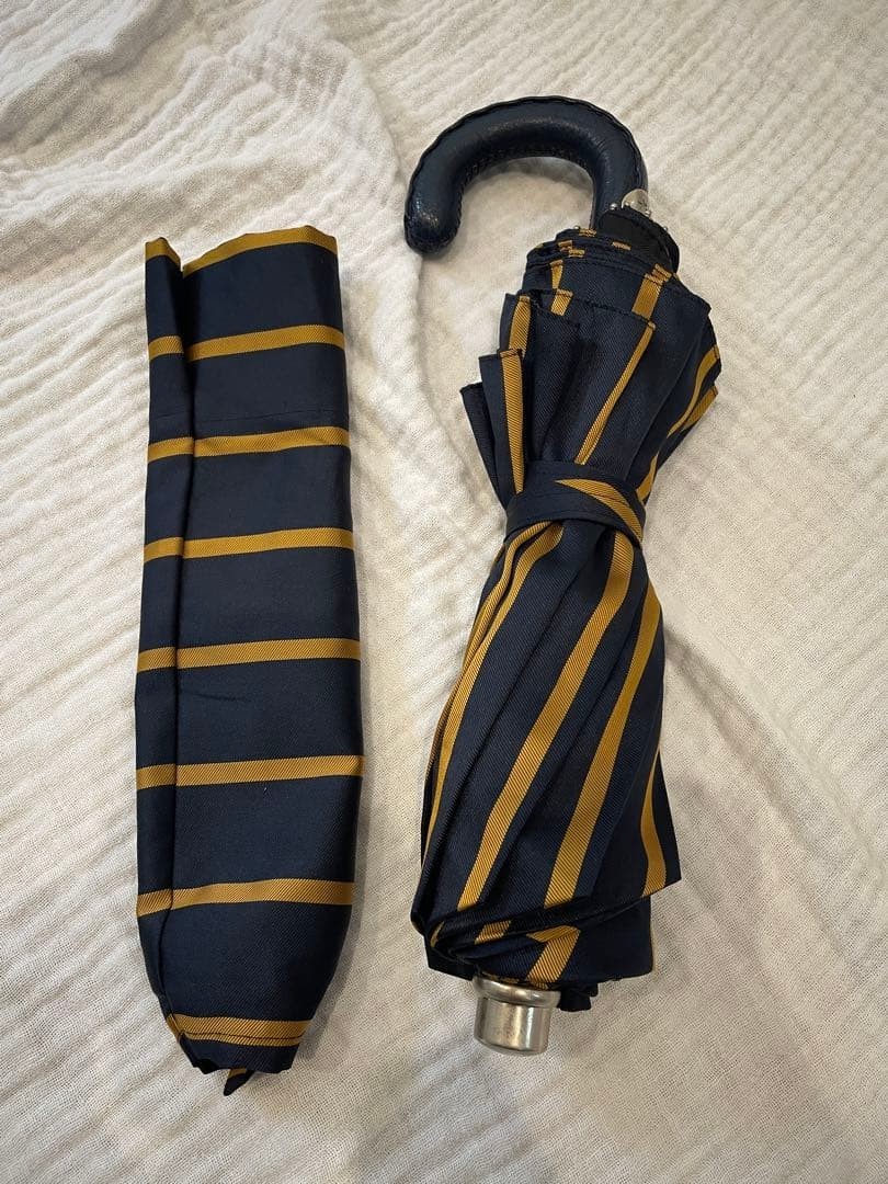 Maglia Francesco Navy Yellow Stripe Folding Umbrella SHIPS Authentic