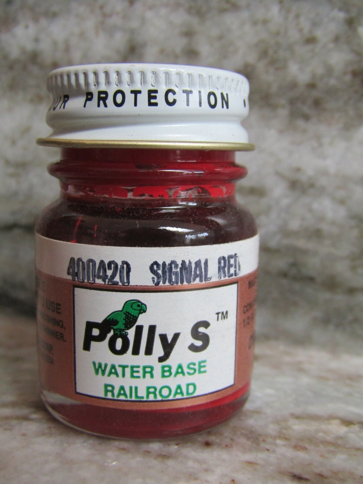 FLOQUIL POLLY S RAILROAD COLORS MODEL PAINT - .5oz - SIGNAL RED