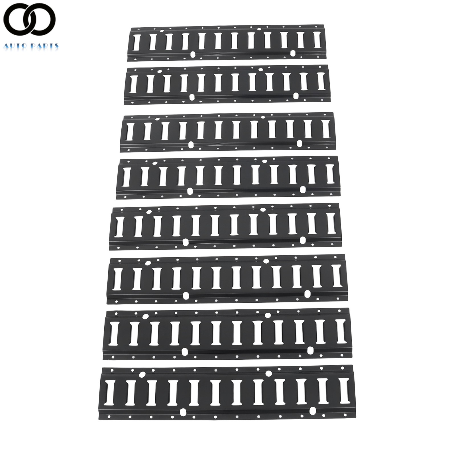 8 Piece 2' E Track Tie-Down Trailer Kit Fits Universal High Quality Horizontal