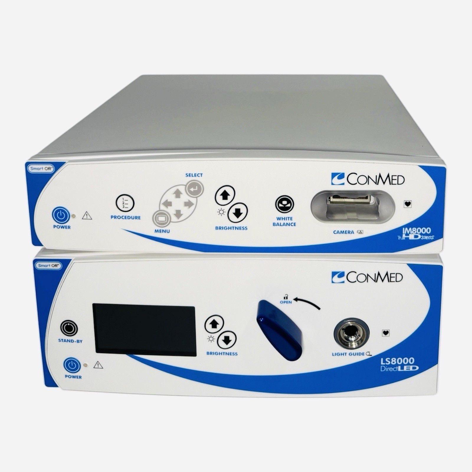 ConMed Linvatec True HD 3MOS Camera IM8000 & Direct LED Light Source LS8000