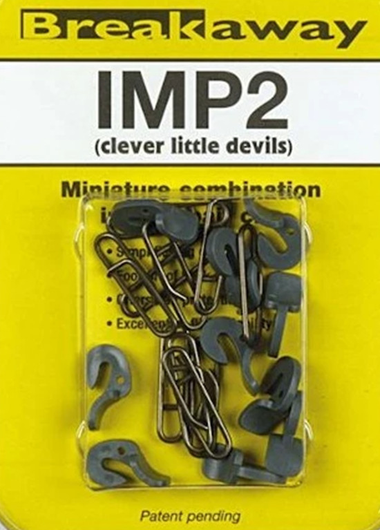 10 BREAKAWAY IMPS QUICK RELEASE IMPACT SPLASH DOWN FAST LINK HOOK BAIT CLIP IMPS