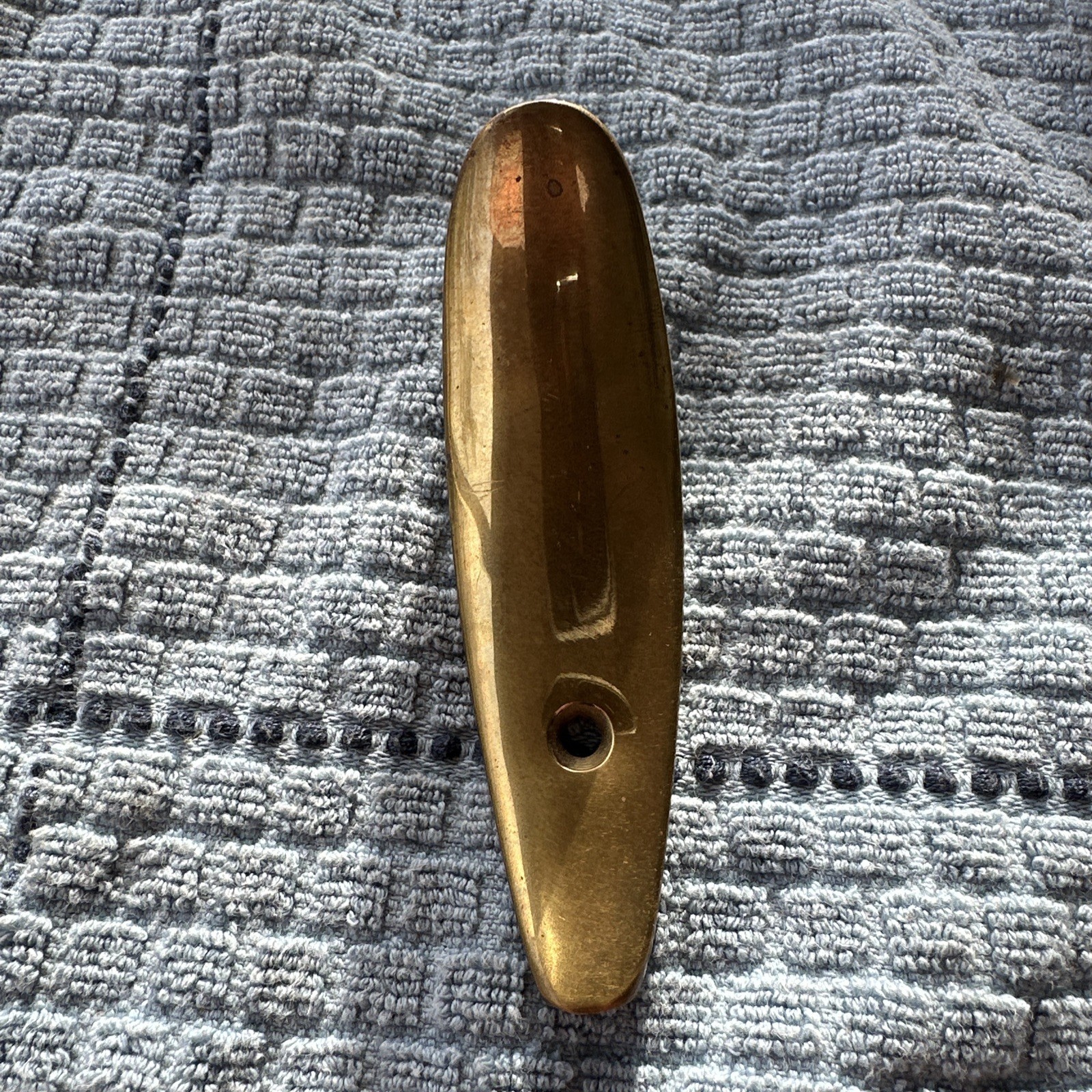 Polished Brass Buttplate for Muzzleloader Kentucky Long Rifle Flintlock F25