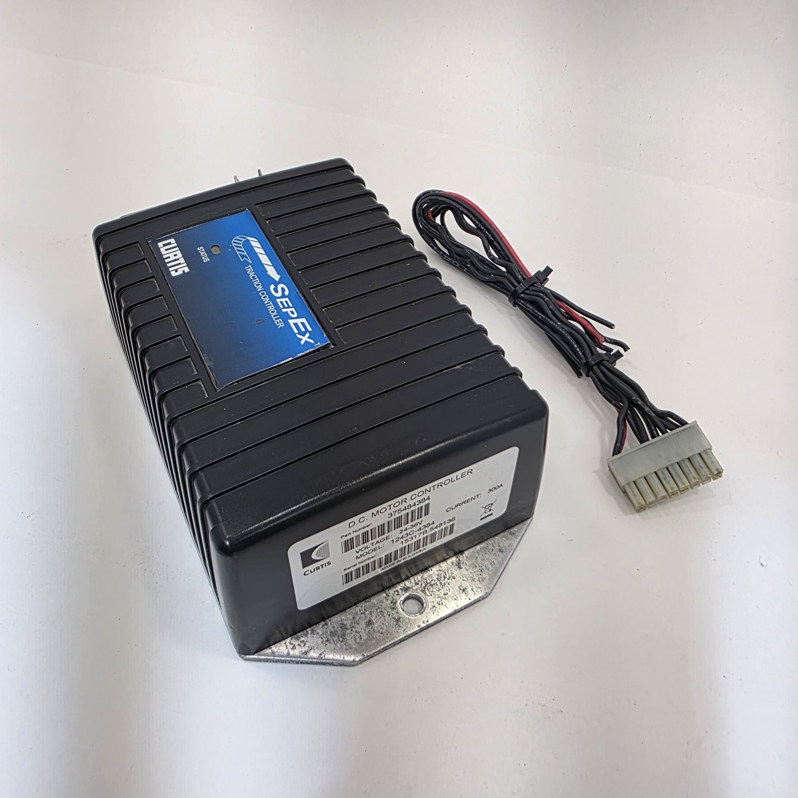 CURTIS 1243C-4384 SepEx Motor Controller, 24-36VDC , 300A