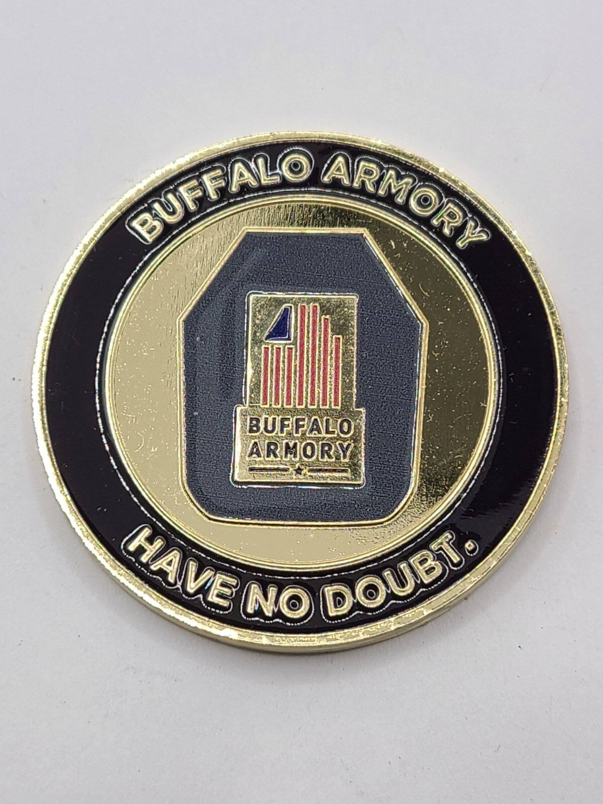 Buffalo Armor (Rifle Plates & Shields) Challenge Coin 1.75"