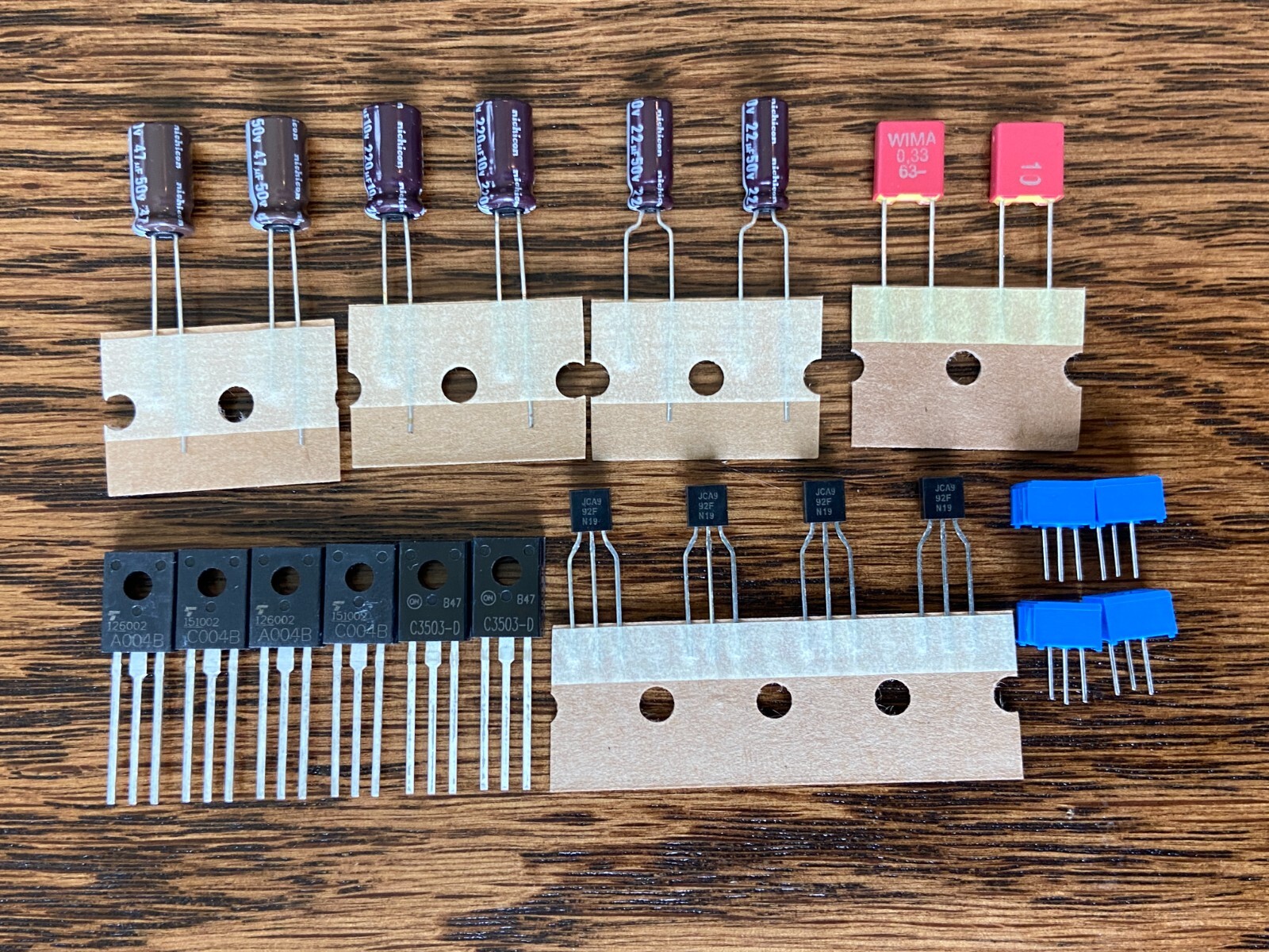 Pioneer SX-737 Amplifier Board Repair Kit AWH-033 Upgrade High-Quality Recap Kit