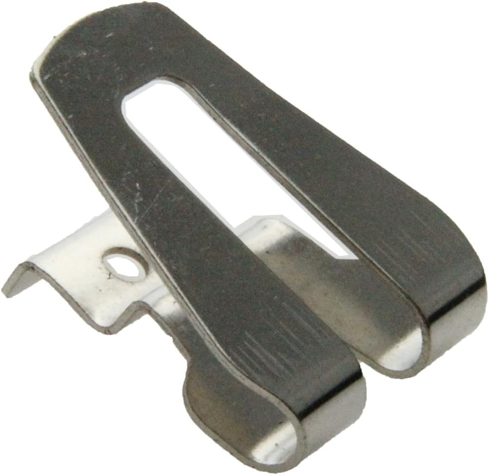 Replacement Belt Clips for Ryobi & Ridgid 18V Tools - 4 Pack with Fixing Screws