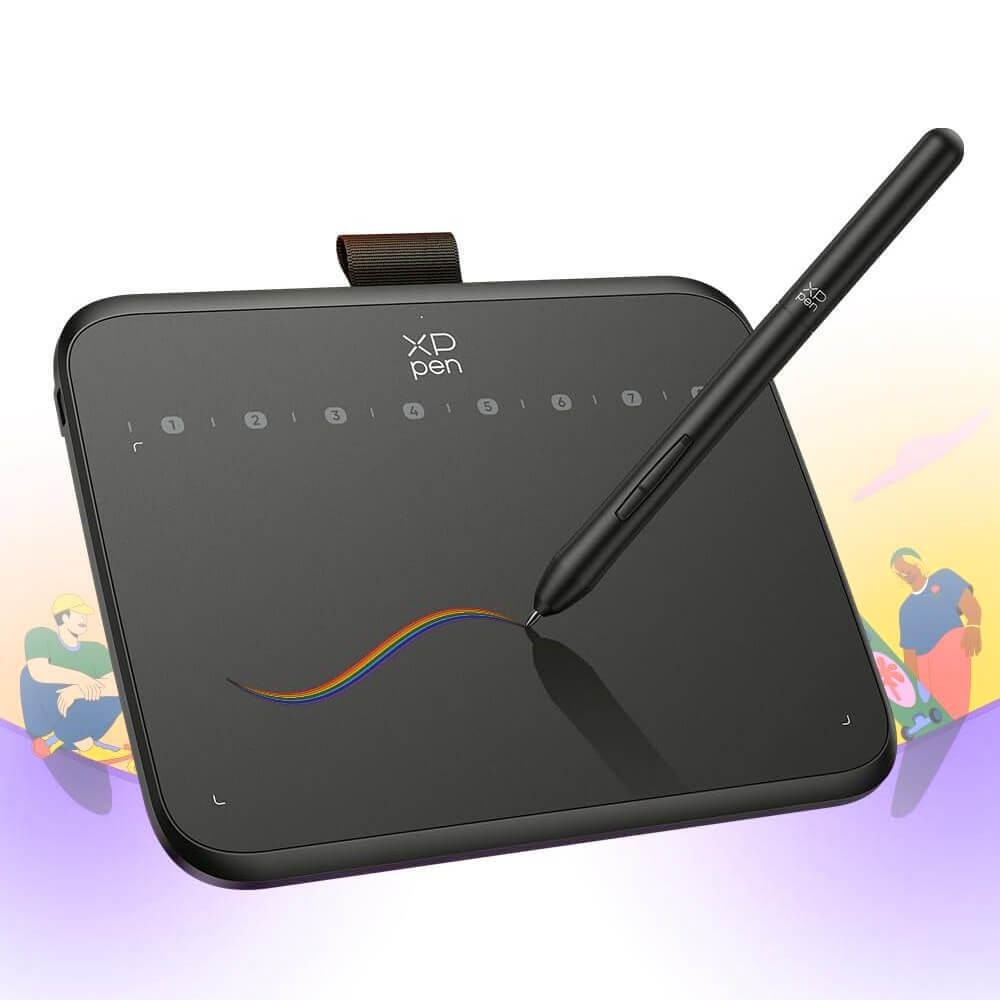 XPPen Deco 640 Graphics Tablet 16384 Pressure Level Stylus for Windows Mac