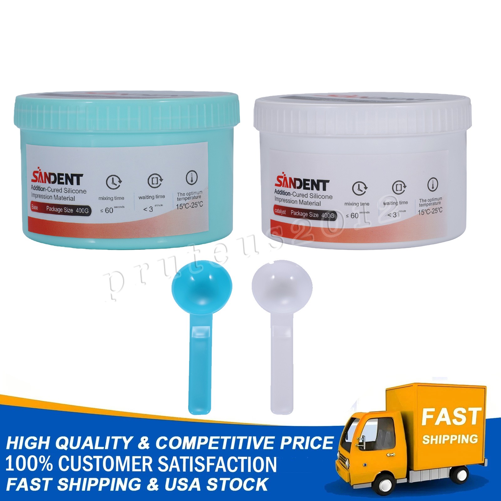 Dental Putty Regular Set VPS Dental Impression Material Silicon Impression Putty