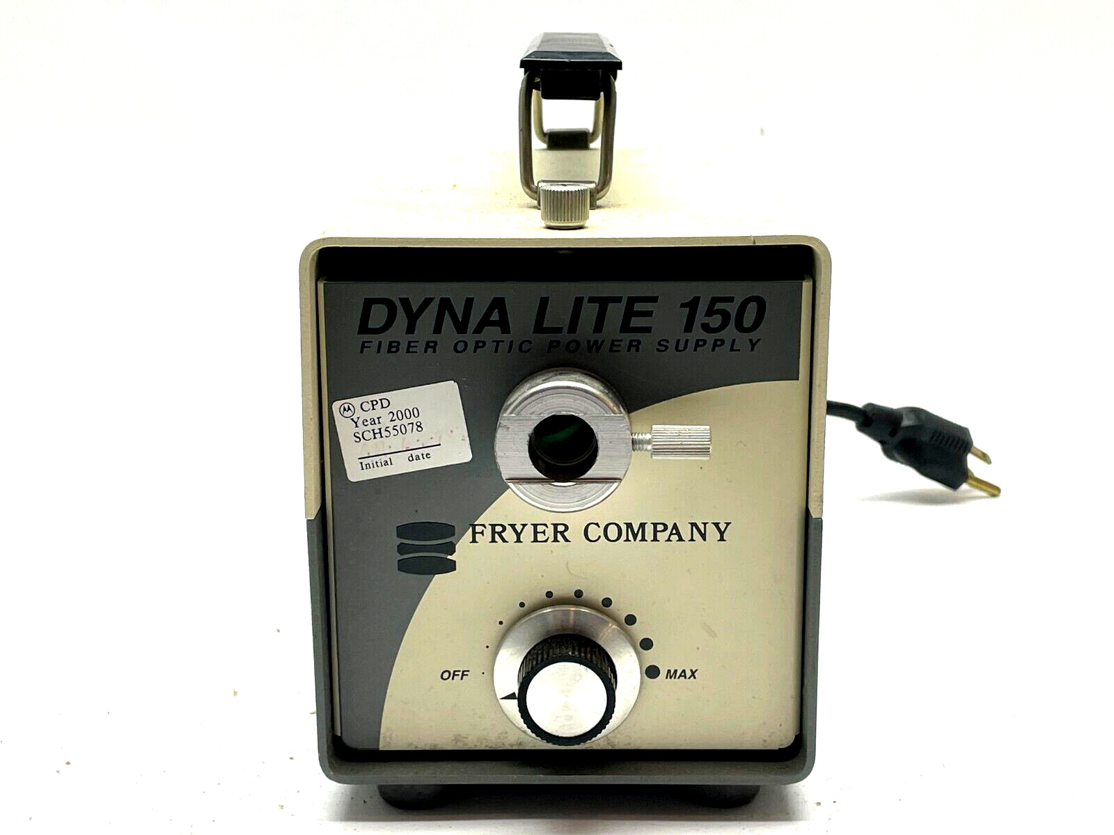 Fryer Company DL-150 Fiber Optic Power Supply 115V 60Hz 3A