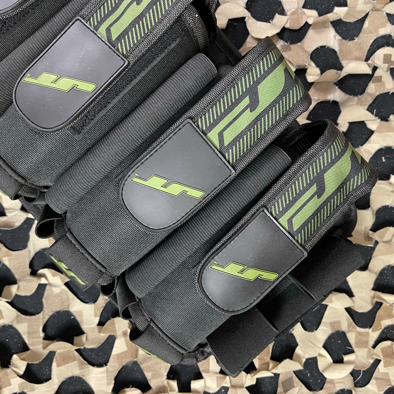 NEW JT Professional Paintball Harness - 4+7 - FX Lime