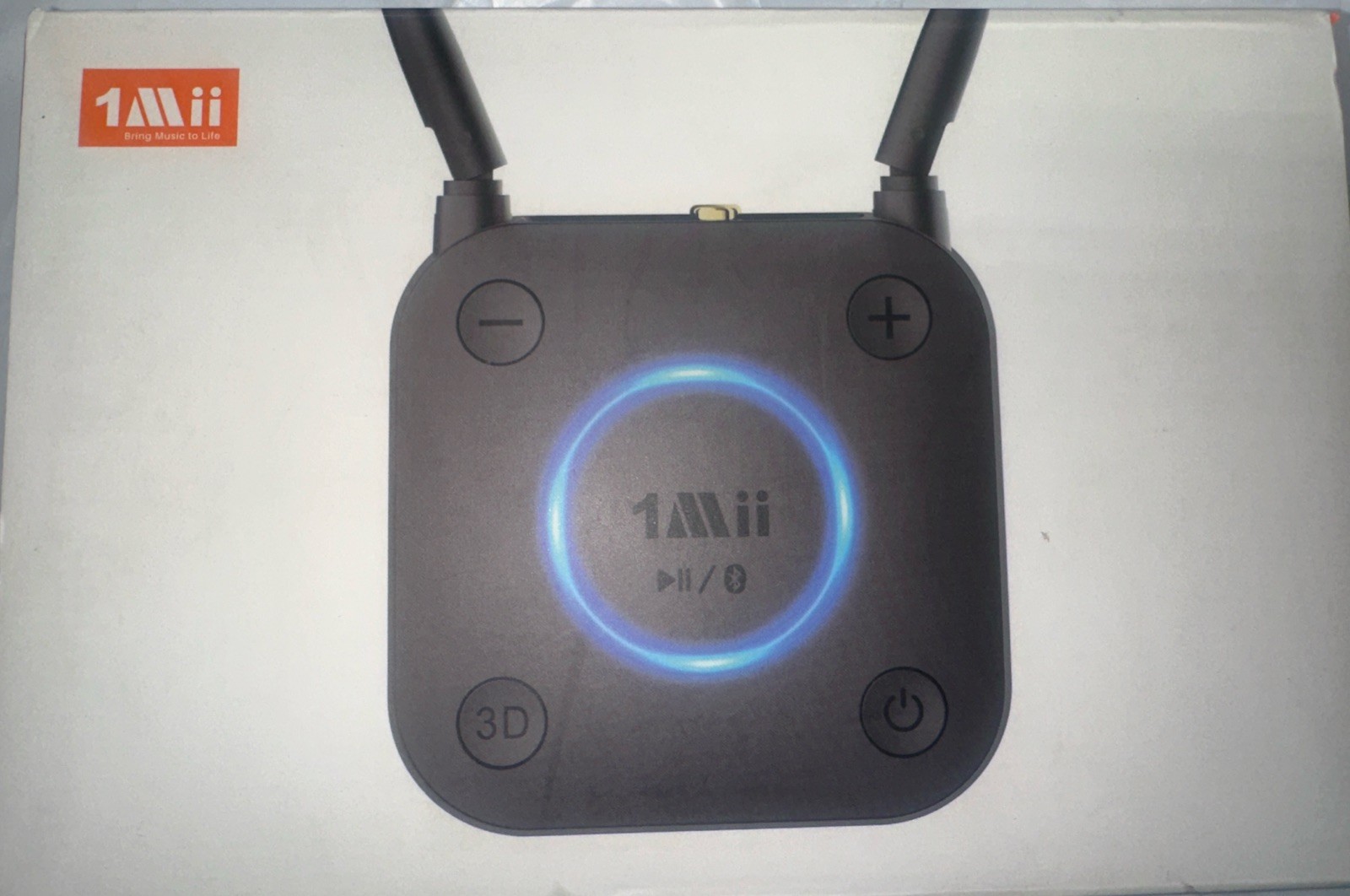 1Mii B06Pro Long Range Bluetooth 5.0 Receiver, HiFi Wireless Audio Adapter