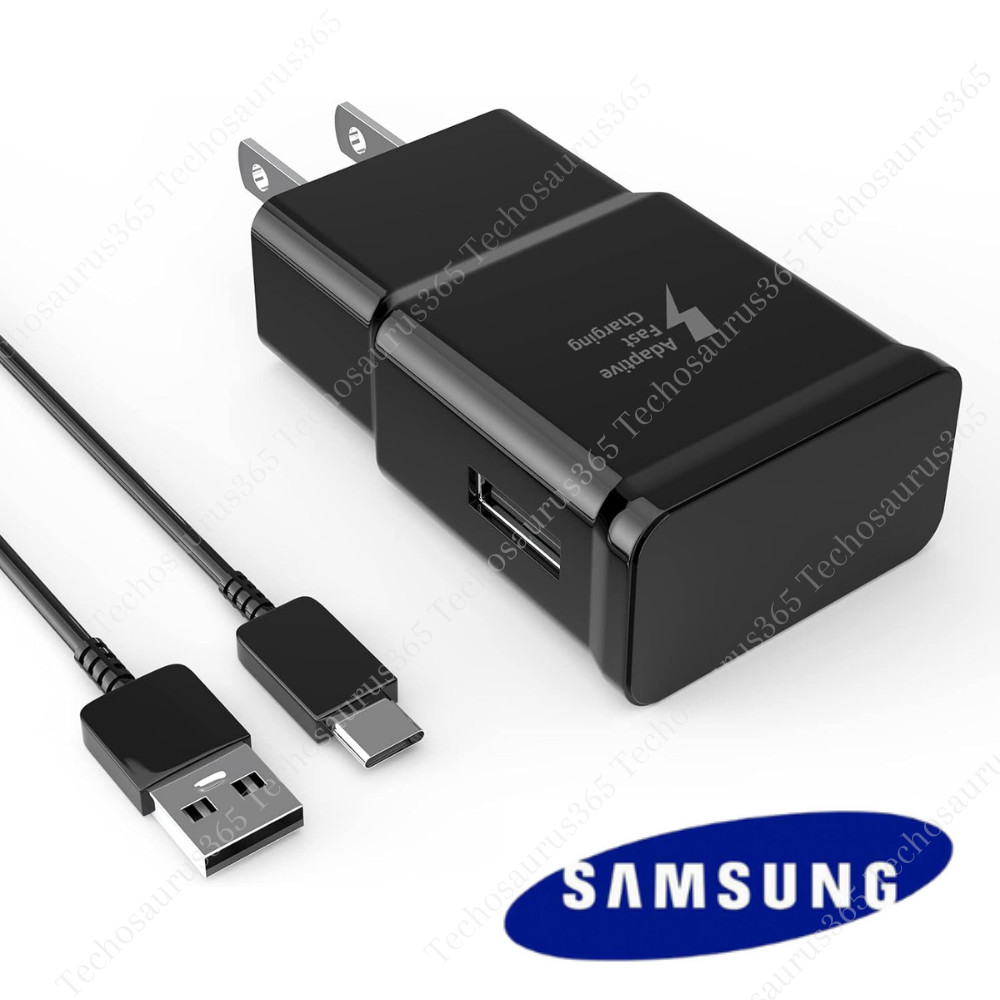 Adapter Fast Charger Type C With Android Phone Charging Cable For Samsung Galaxy