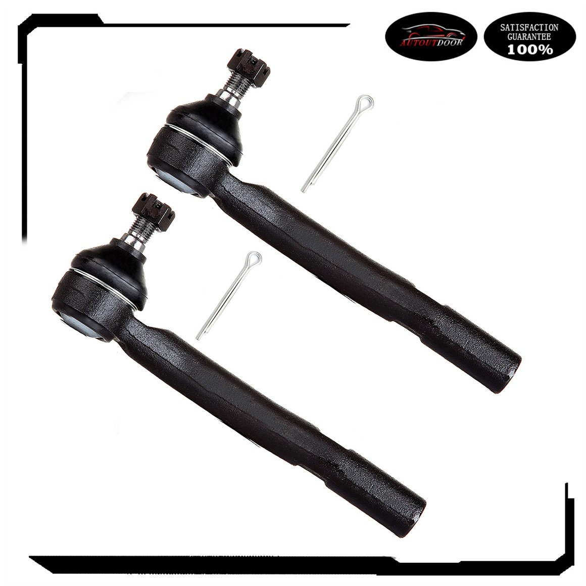 2Pcs For 2004-2011 Toyota Camry Front Driver & Passenger Tie Rod Links Steering