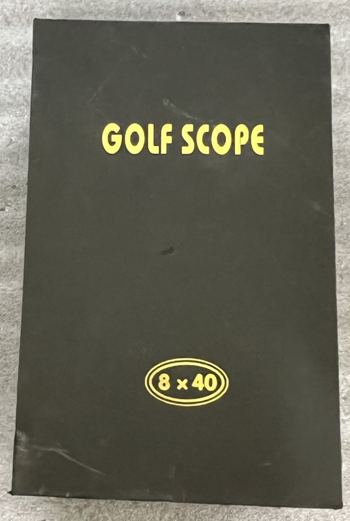 The Golf Scope 8 X 40 Brand New In Original Case