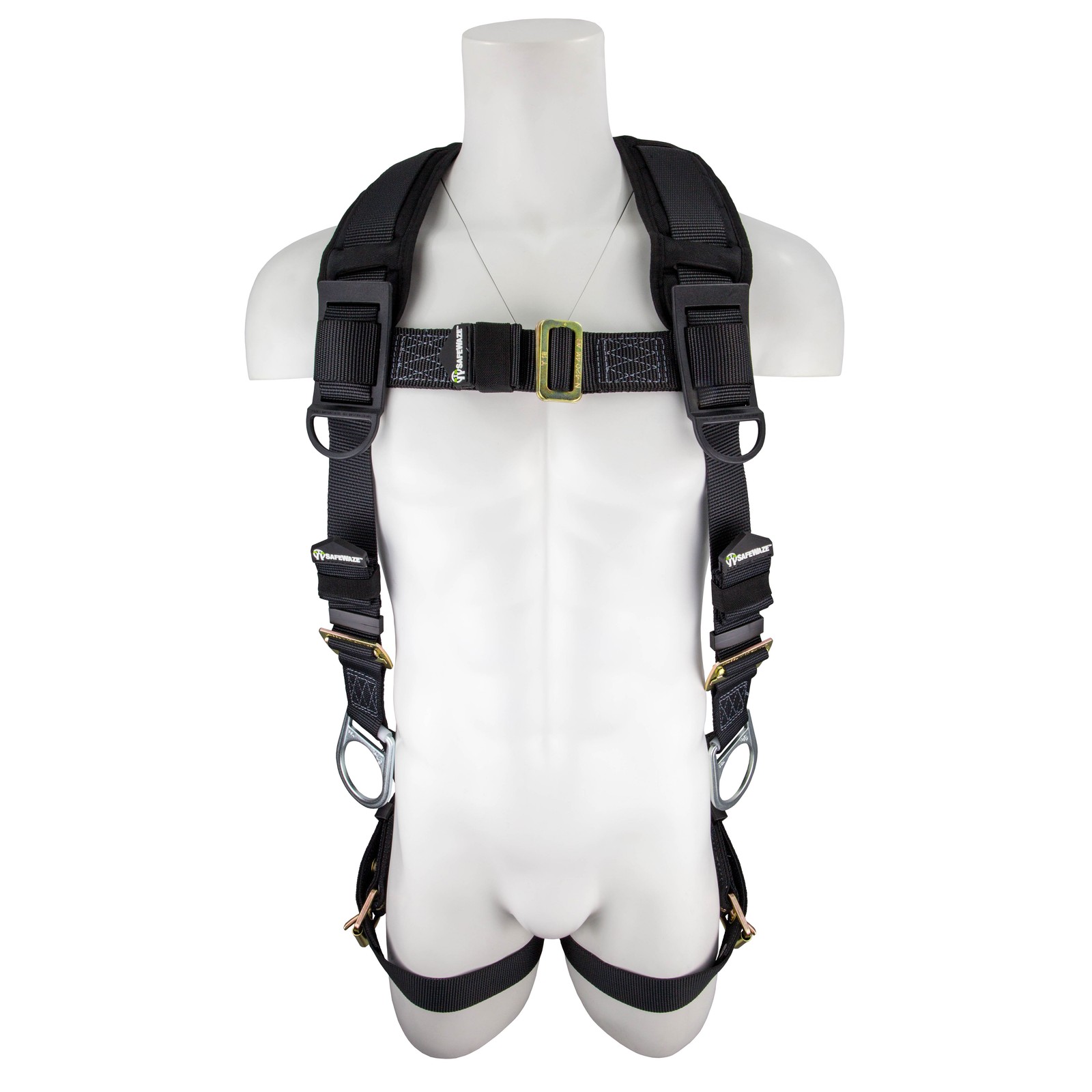 SafeWaze SW99281-HW Heavyweight Safety Harness 3XL-4XL 3 D-Ring Grommet