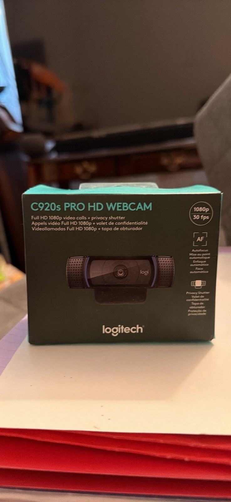 Logitech C920s Pro HD 1080p Webcam With Privacy Shutter 🔥NEW