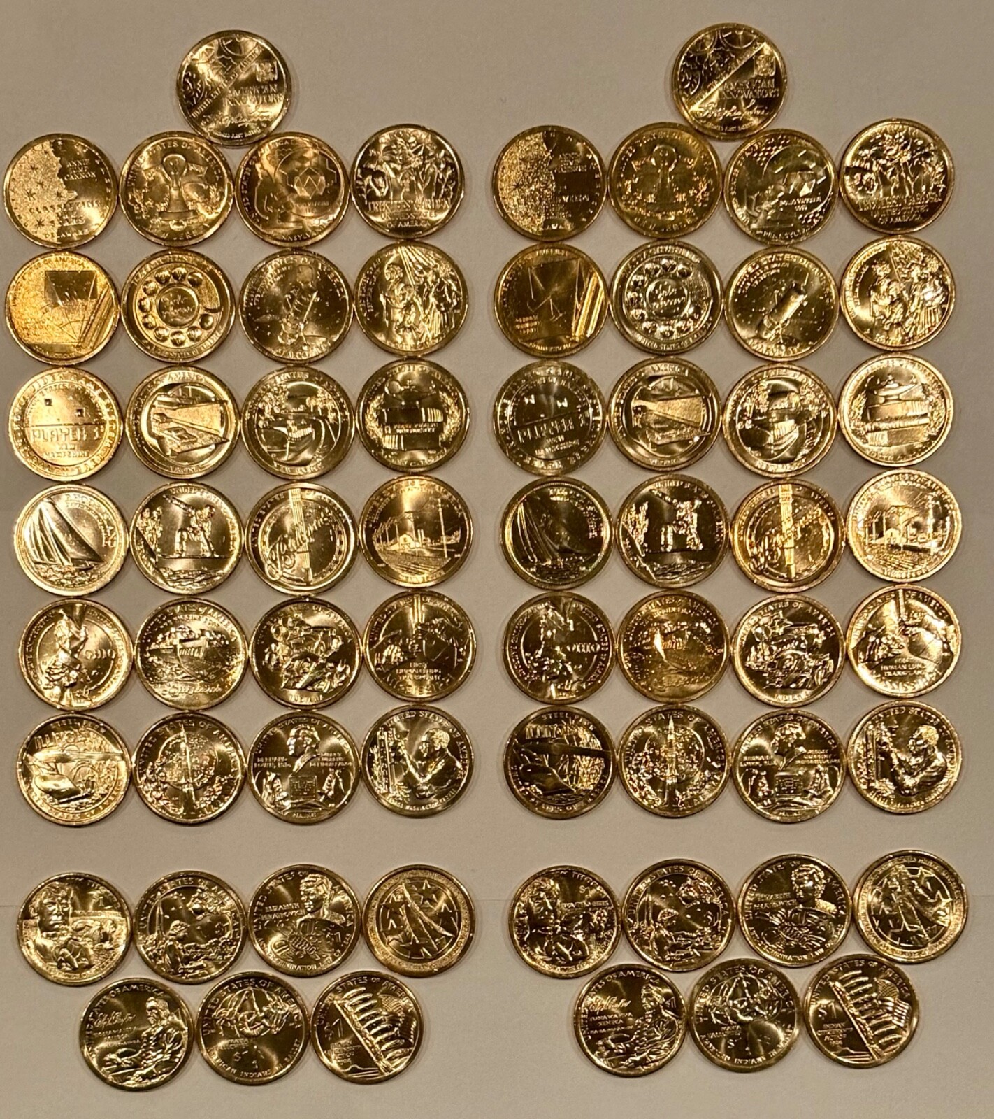 2018 2026 PD Sacagawea & Innovation Dollar COMPLETE Unc Set (to date 82 Coins)