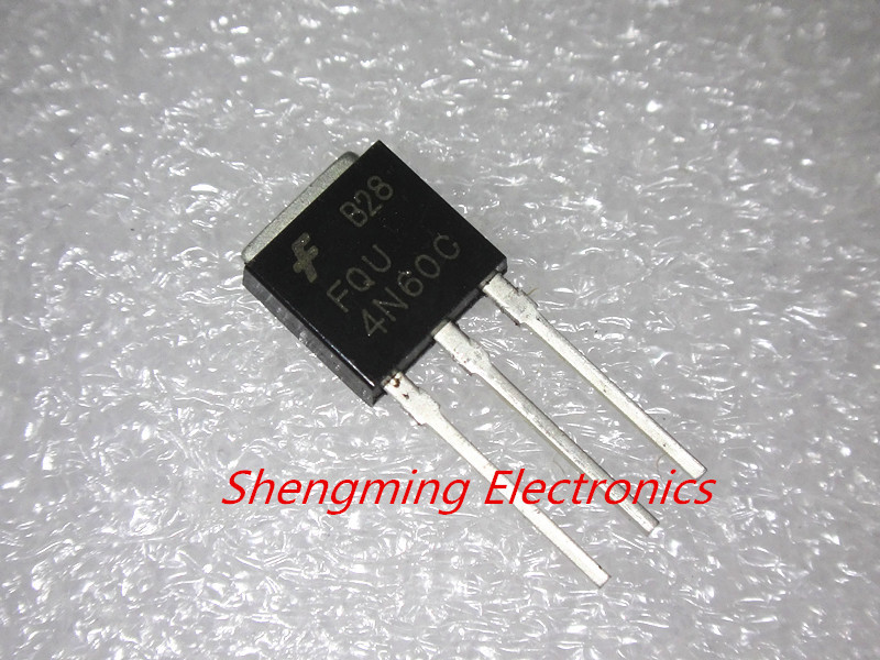 50PCS FQU4N60C 4N60C 4N60 TO-251 Mosfet Transistor
