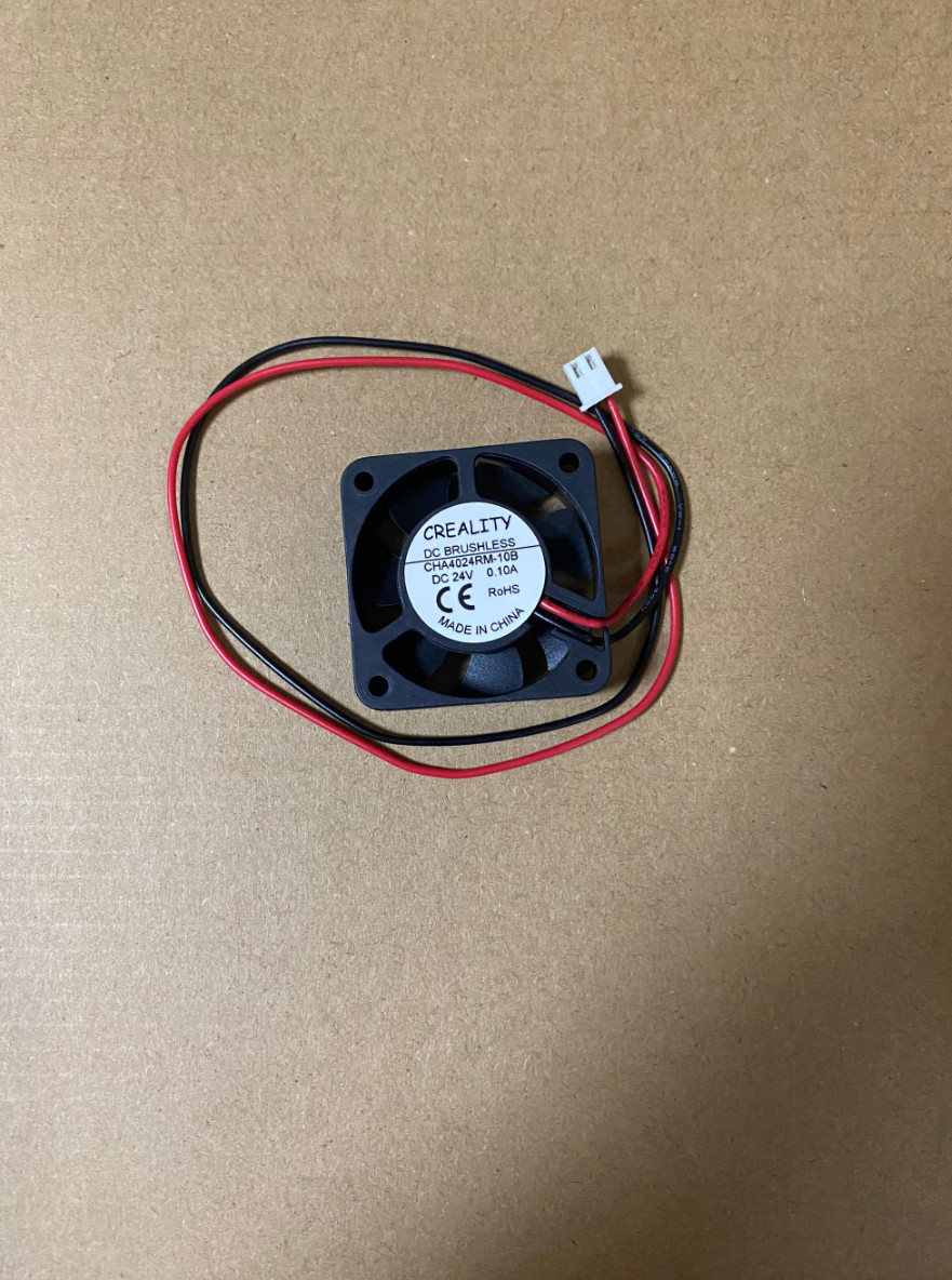 1 PCS CREALITY Fan CHA4024RM-10B DC24V 0.10A 4010 4CM 2 wire Cooling Fan