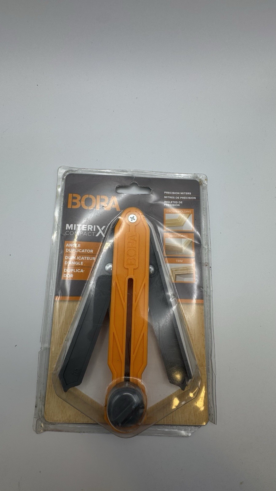 MiteriX Compact Angle Finder Tool Gauge, Duplicates & Splits in Half for Prec..