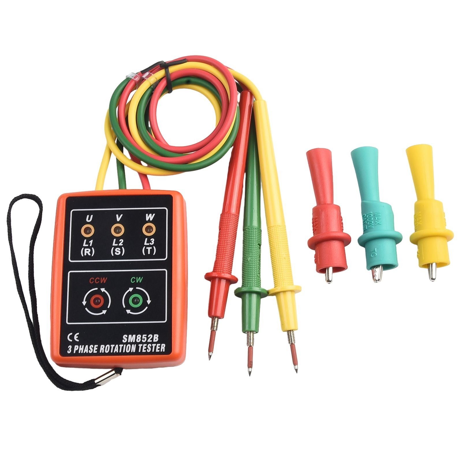Efficient SM852B 3 Phase Sequ ence Tester for Phase Rotation Detection