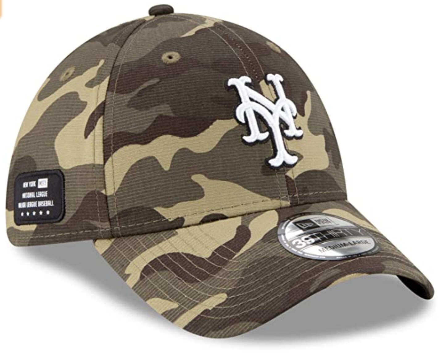Authentic New Era  New York Mets Desert Camo Memorial Day 39THIRTY Flex Cap Hat