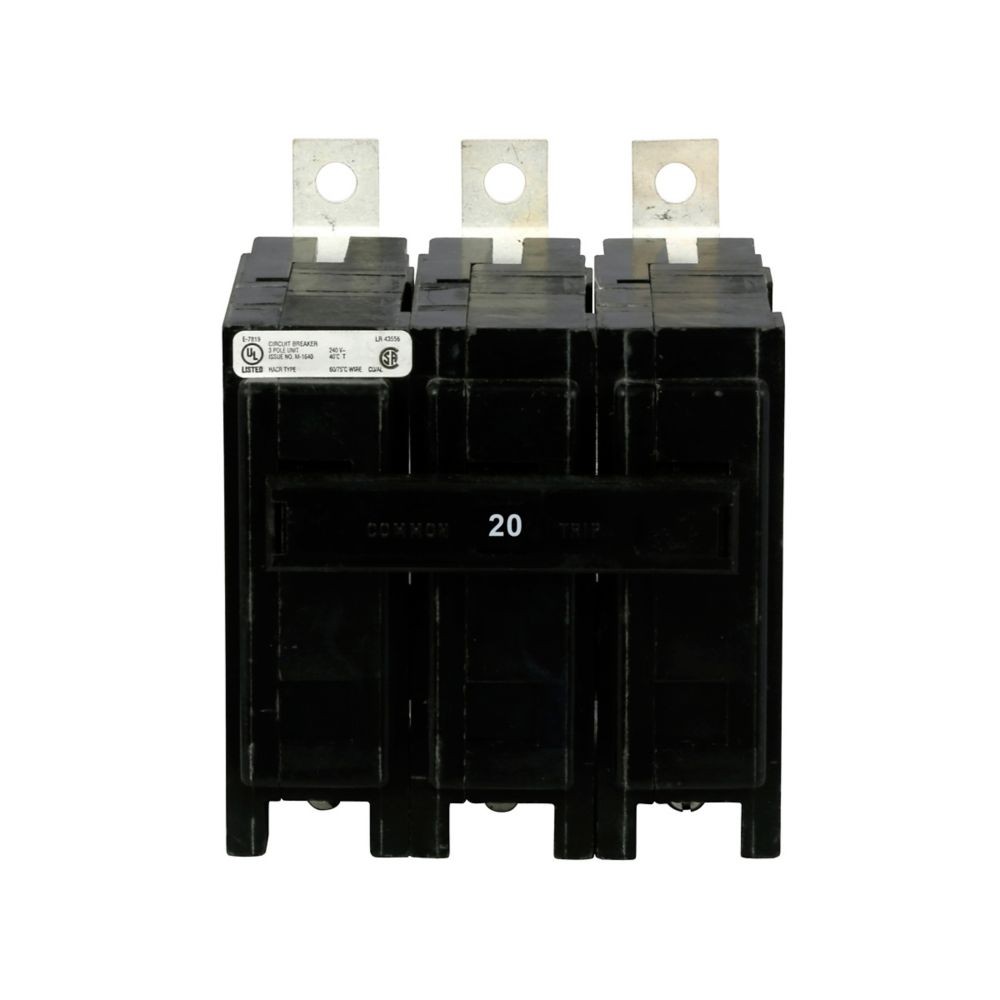 NIB - Eaton - QBHW3020H - Eaton Three-Pole Thermal-Magnetic Circuit Breaker
