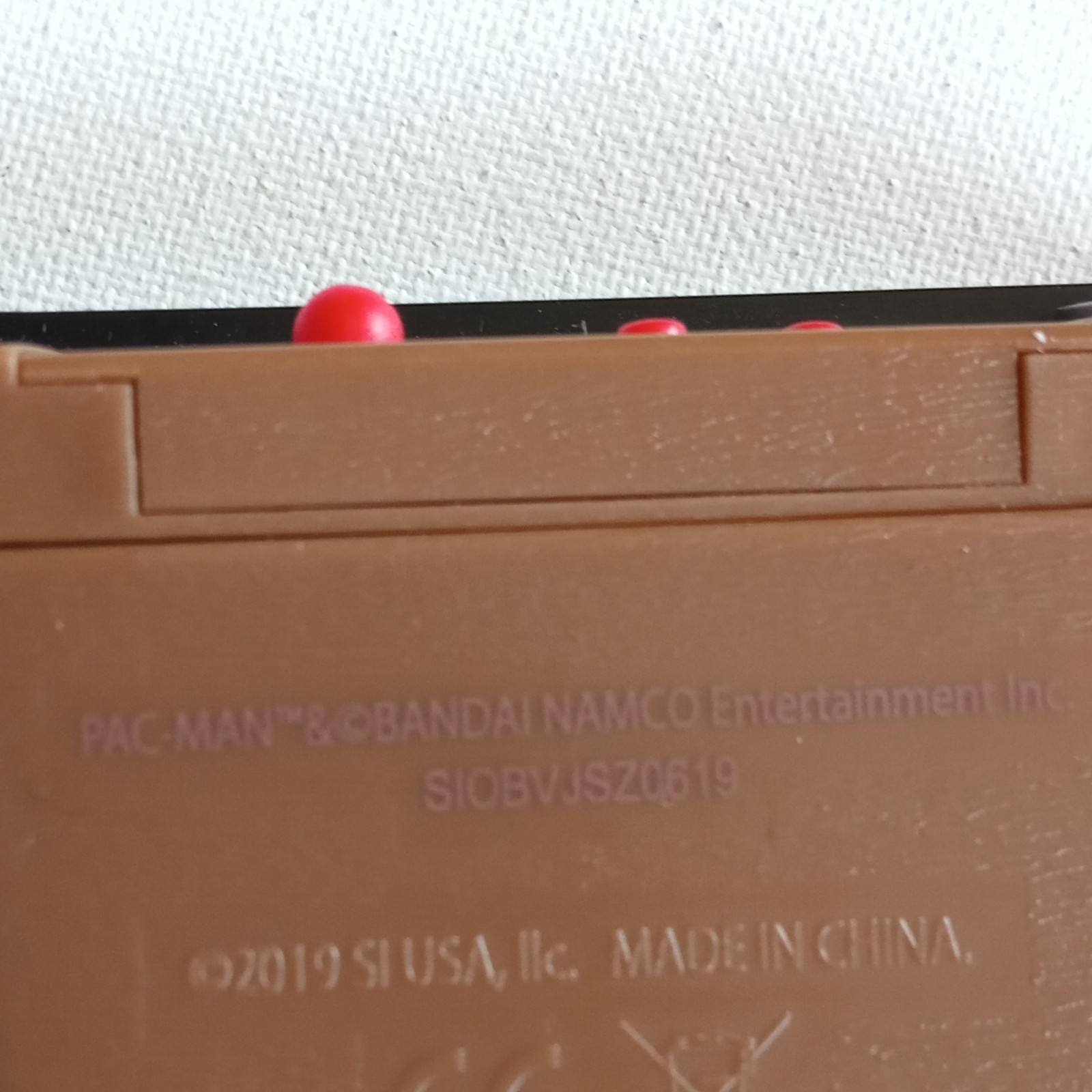 Tabletop Pac-Man Miniature Version Handheld 2019 Bandai Works Great