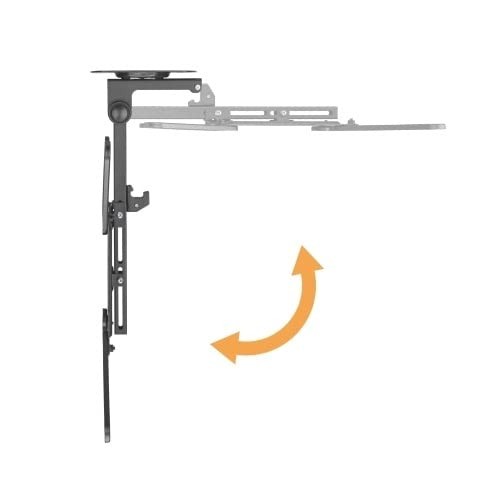 Ceiling TV Mount Flip Down Adjustable 23 to 55 Inch TVs